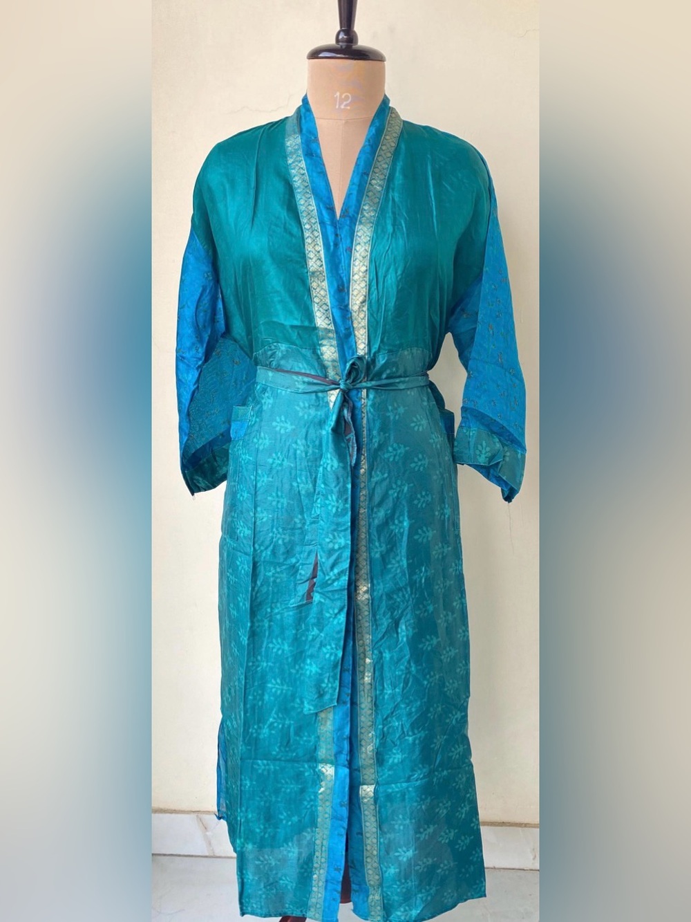 New Upcycled Silk Kimono
